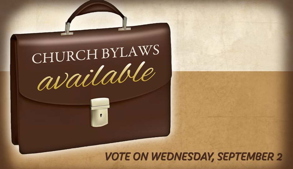 Church Bylaws Available - Bible Baptist Church