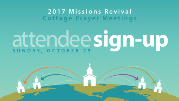 Cottage Prayer Meeting Sign-Up — Sunday, October 29 - Bible Baptist Church